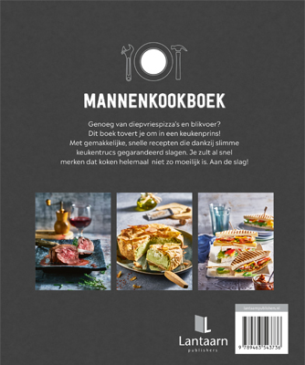 Mannenkookboek achterkant