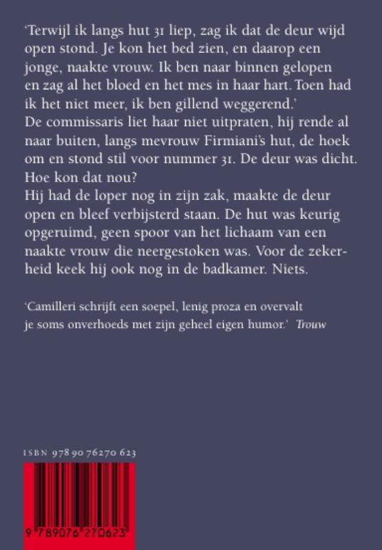 Collura, commissaris ter zee achterkant
