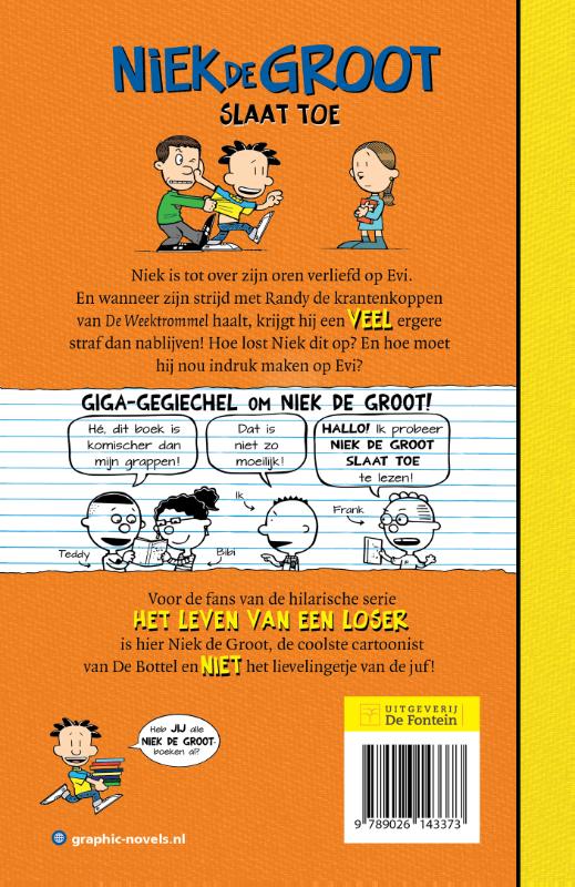 Niek de Groot slaat toe / Niek de Groot / 8 Niek de Groot slaat toe / Niek de Groot / 8 achterkant