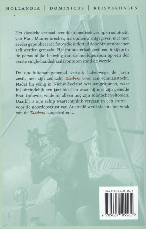 Het journaal van de Takebora / Hollandia Dominicus Reisverhalen achterkant