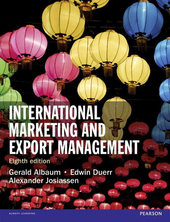 Albaum Gerald International Marketing And Export Management