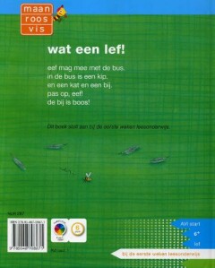 Wat een lef! / Maan roos vis achterkant