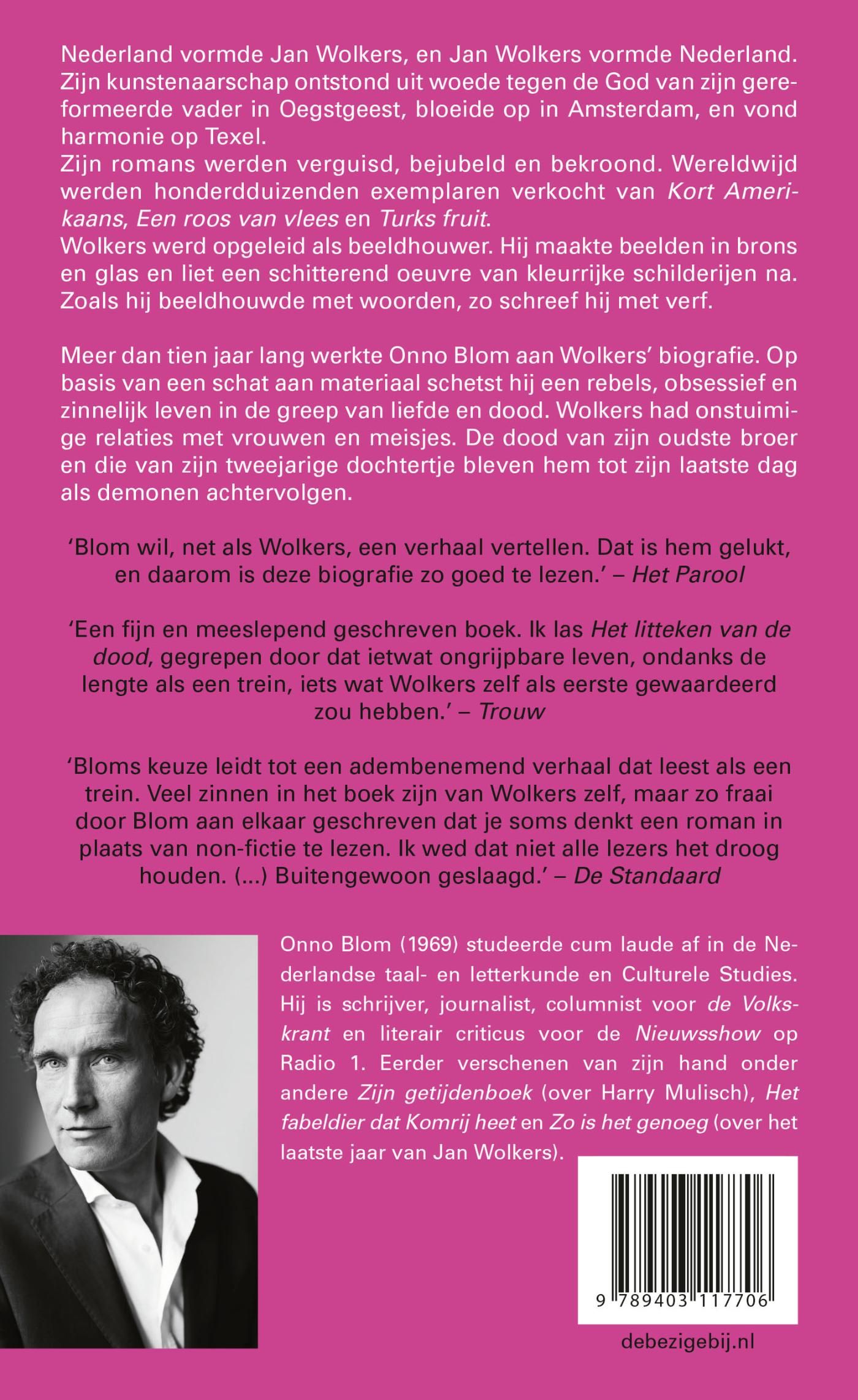 Het litteken van de dood achterkant