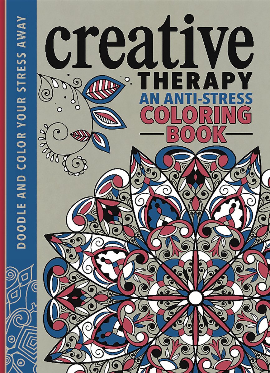 Creative Therapy Adult Coloring Book