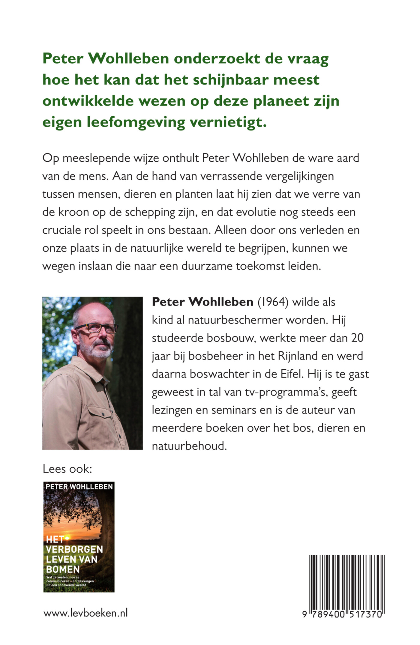 Onze natuur achterkant