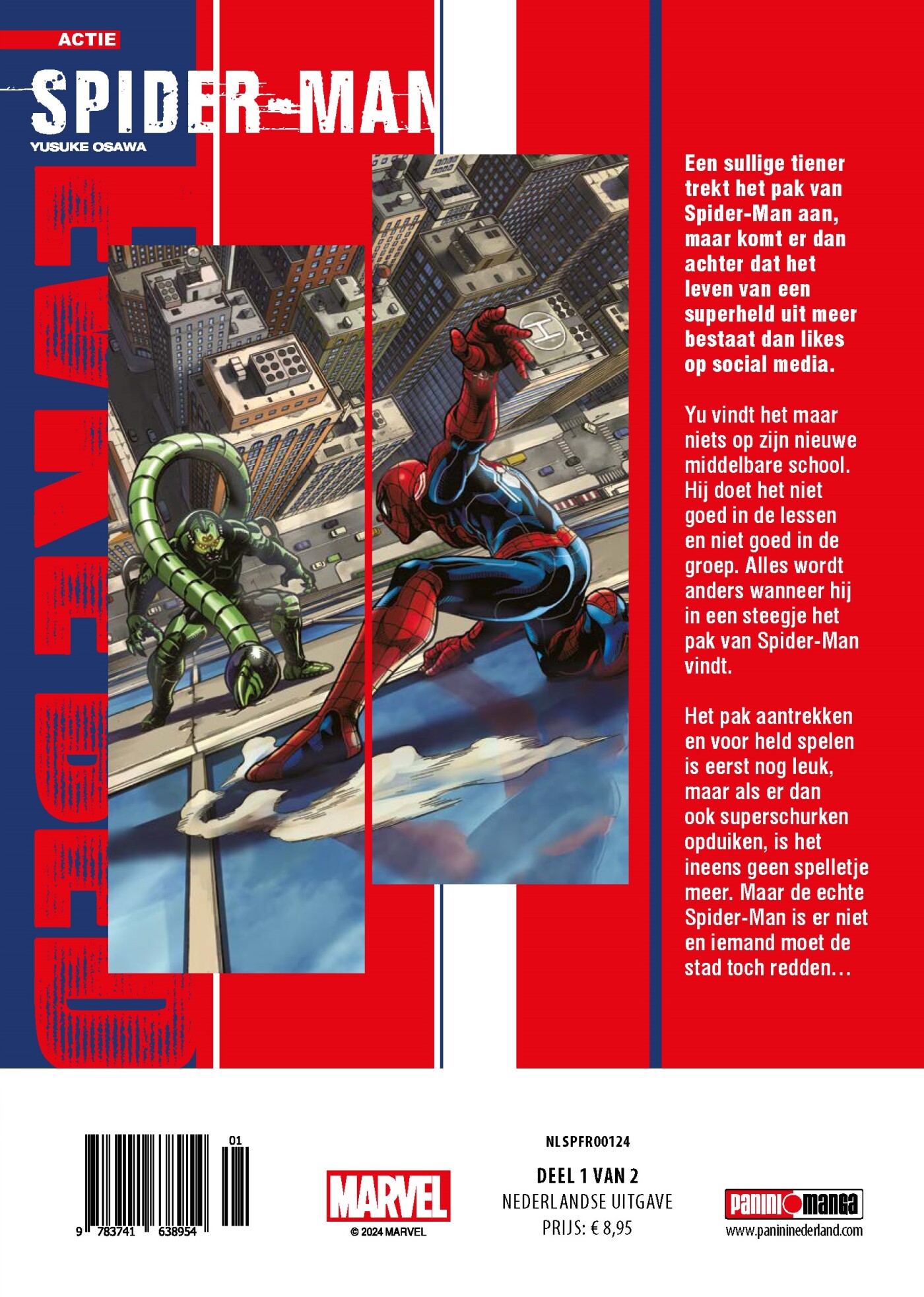 Spider-Man / Spider-Man / 1 achterkant
