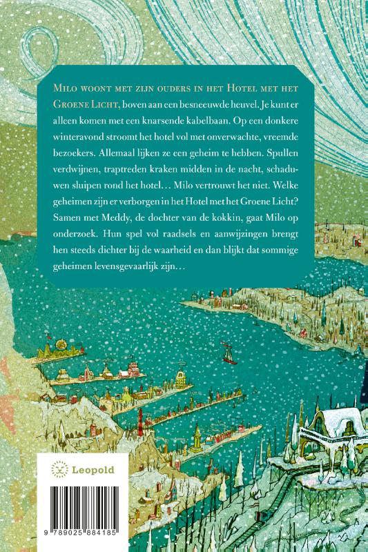 Het hotel met het groene licht Het hotel met het groene licht achterkant