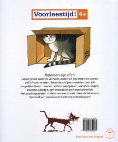 Alle dagen dierendag / Voorlezen met Leopold achterkant