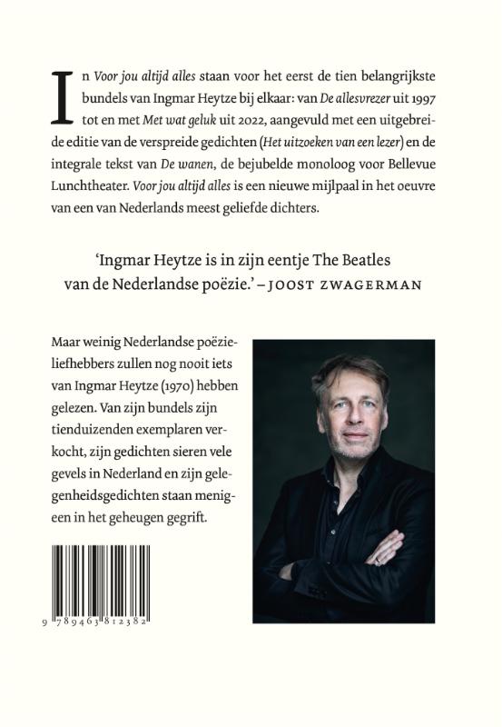 Voor jou altijd alles achterkant