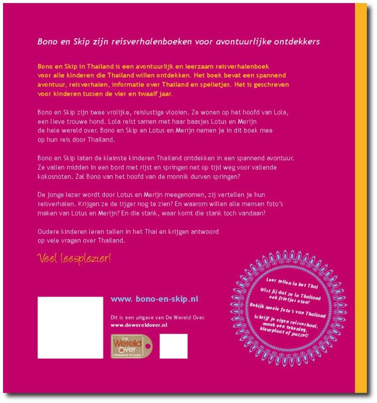 Bono en Skip in Thailand / Bono en Skip / 1 achterkant