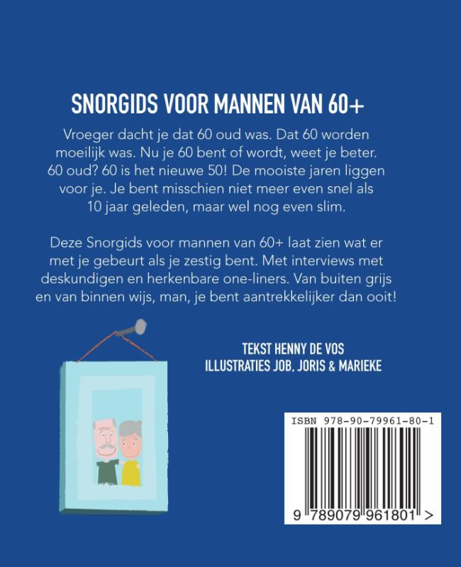 Snorgids voor mannen van 60 plus / Snorgids achterkant