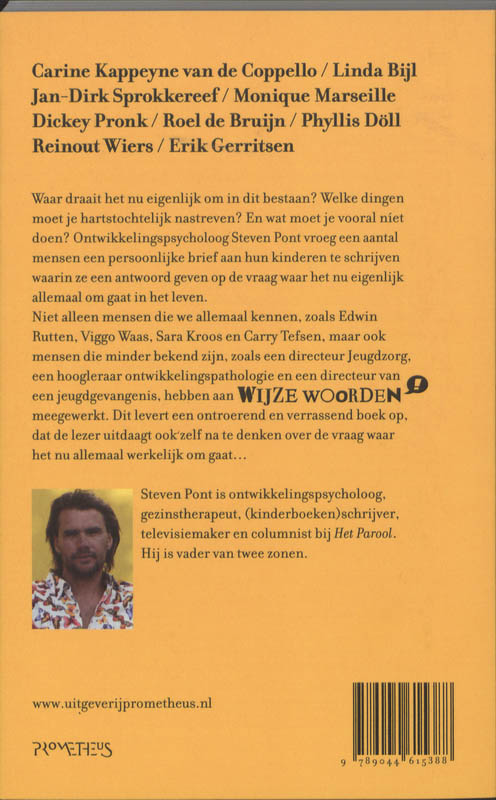 Wijze Woorden achterkant