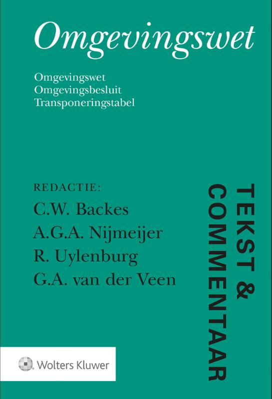 boekenbalie_9789013145304_cover Omgevingswet / Tekst & Commentaar