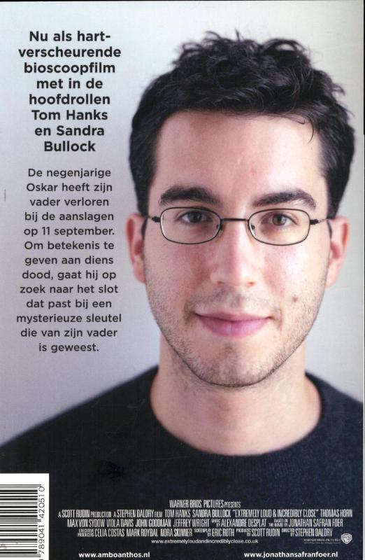 Extreem luid & ongelooflijk dichtbij Extreem luid & ongelooflijk dichtbij achterkant