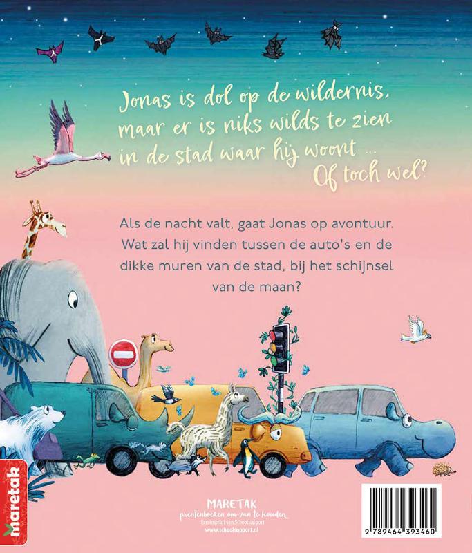 Wildernis in de stad achterkant