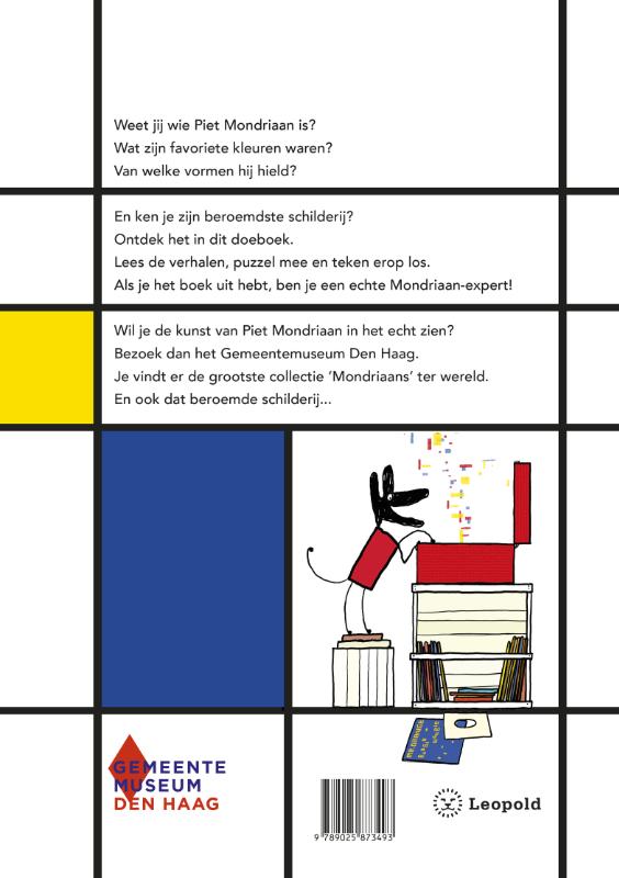 Doeboek Mondriaan achterkant