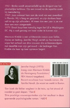 Mevrouw Kimble achterkant