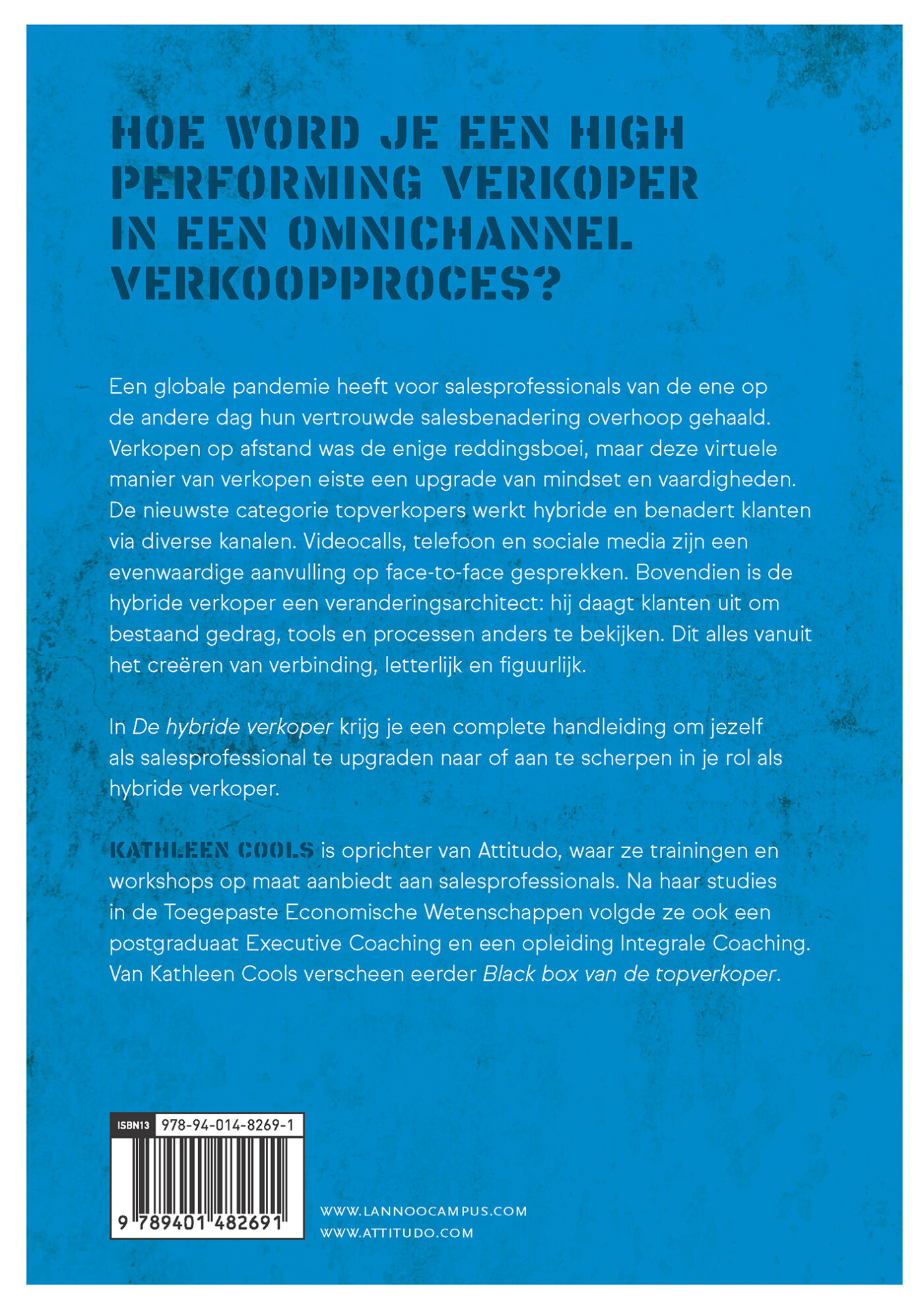 De hybride verkoper achterkant