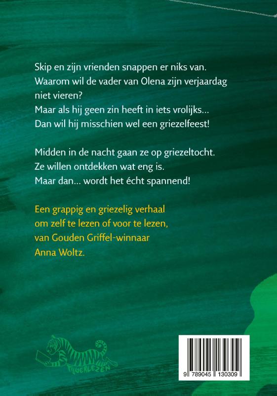 Skip en het spookhuis / Tijgerlezen achterkant