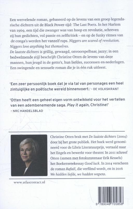 De laatste dichters De laatste dichters achterkant