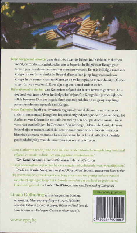 Wandelen naar Kongo achterkant