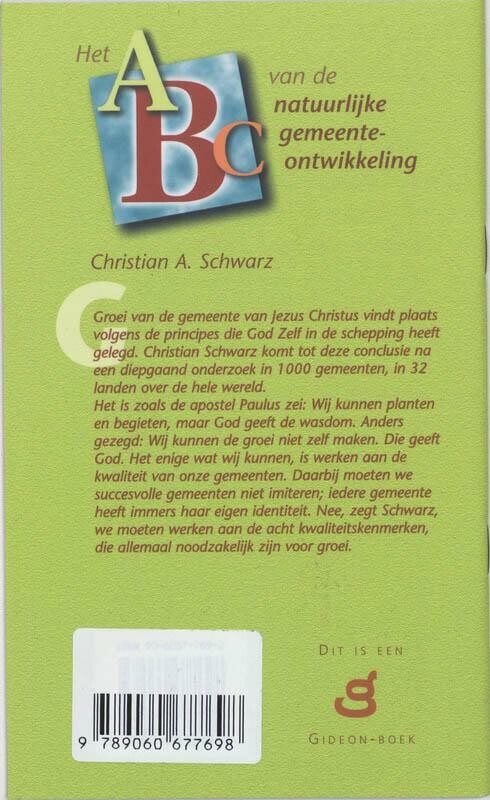 Het ABC van de natuurlijke gemeenteontwikkeling achterkant