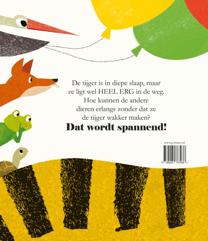 Ssst! De tijger slaapt achterkant