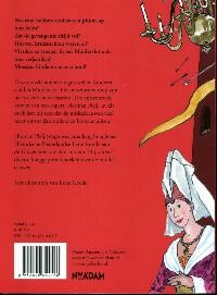 Zwemmen er haaien in de slotgracht? en andere vragen van kinderen aan het Muiderslot Zwemmen er haaien in de slotgracht? en andere vragen van kinderen aan het Muiderslot achterkant