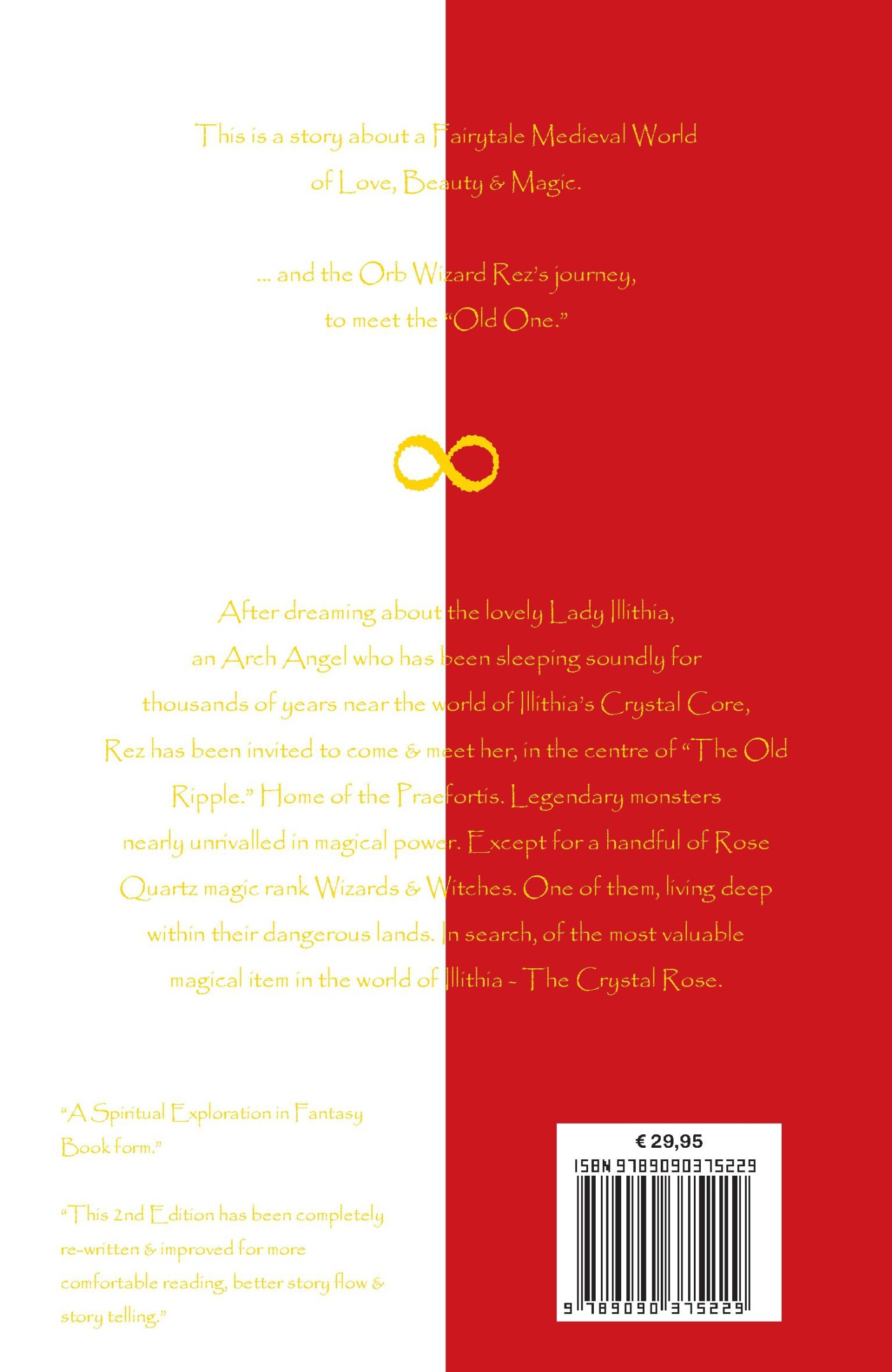 Stories of Illithia - The Crystal Rose achterkant