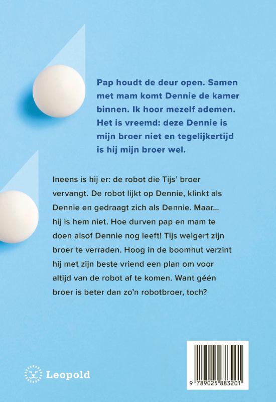 Toen mijn broer een robot werd achterkant