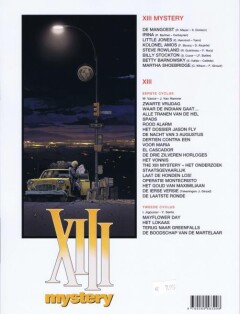 Martha Shoebridge / XIII Mystery - SC / 8 achterkant