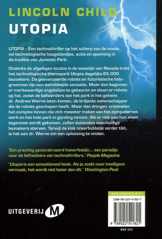 Utopia achterkant