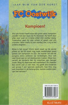 Kampioen! / FC Oostwijk achterkant