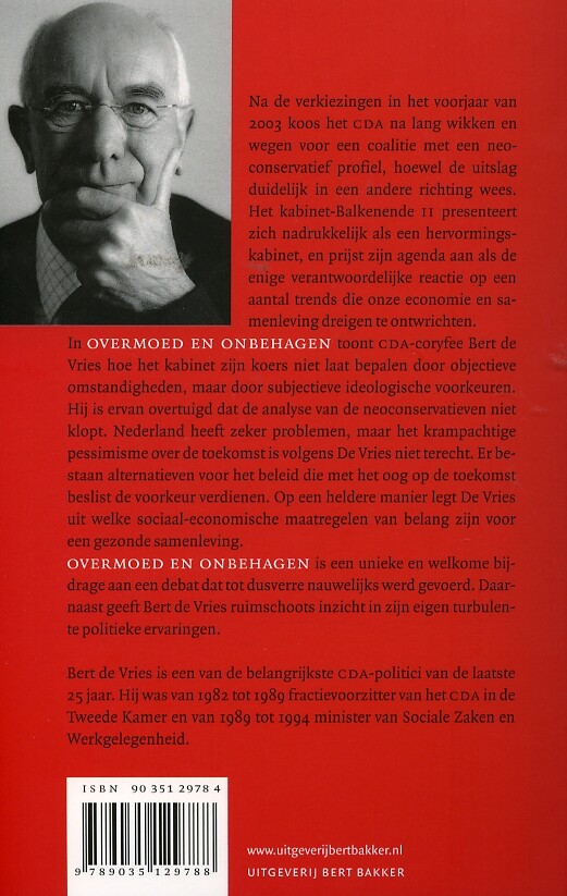Overmoed en onbehagen achterkant