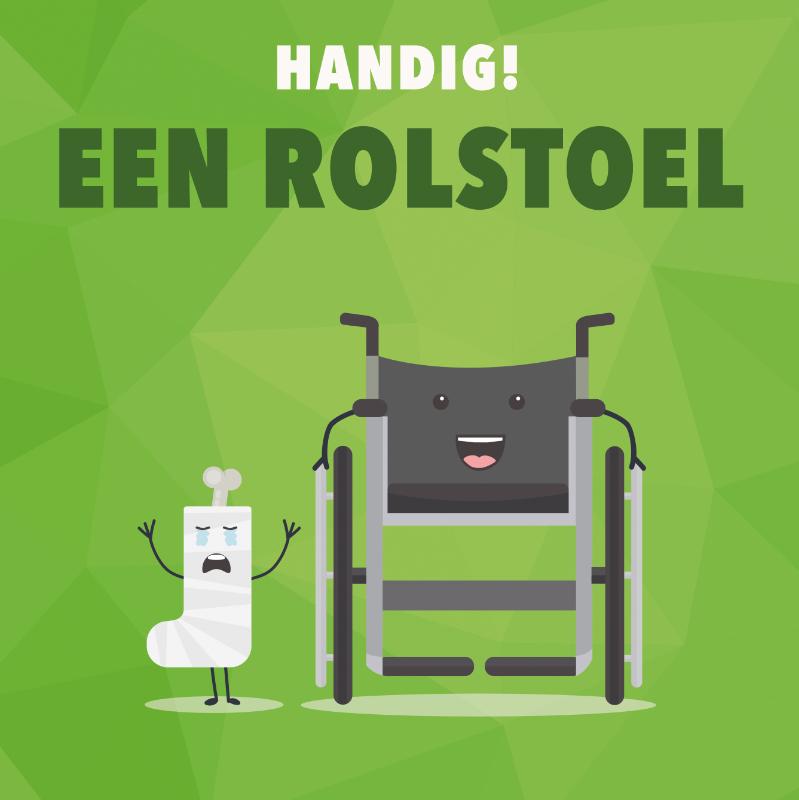 Een rolstoel / Handig!