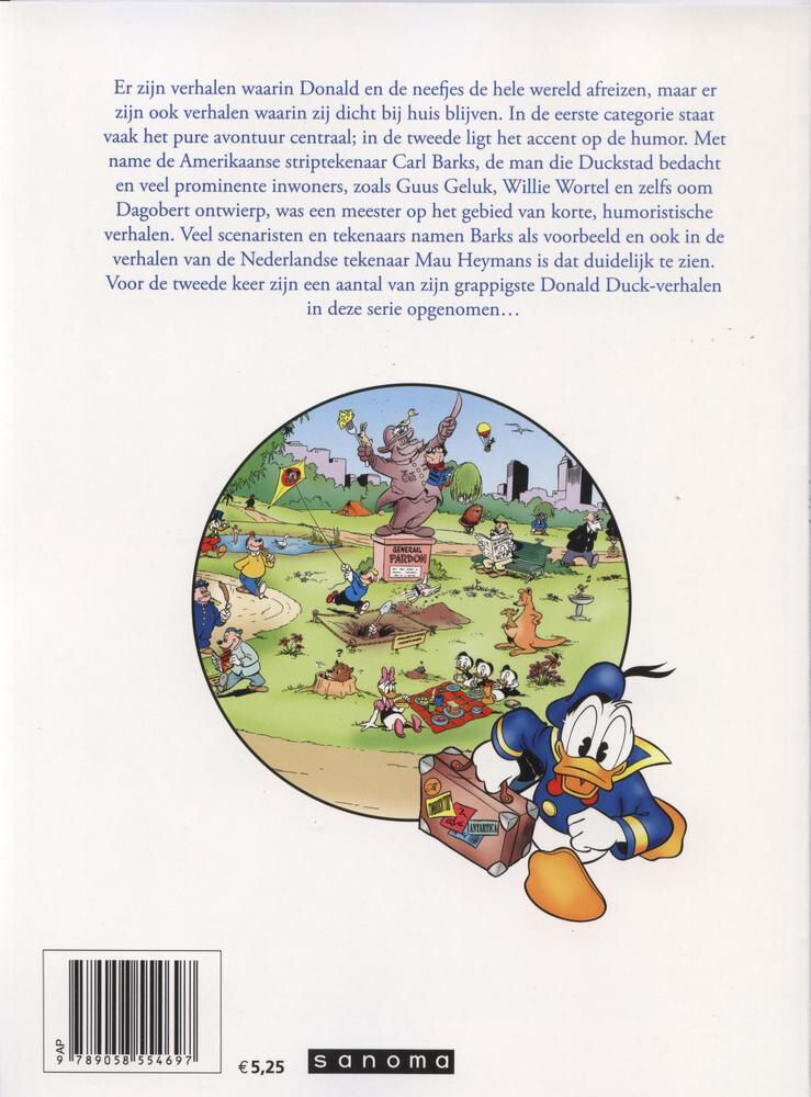 De grappigste avonturen van Donald Duck 44 / De grappigste avonturen van Donald Duck / 44 achterkant