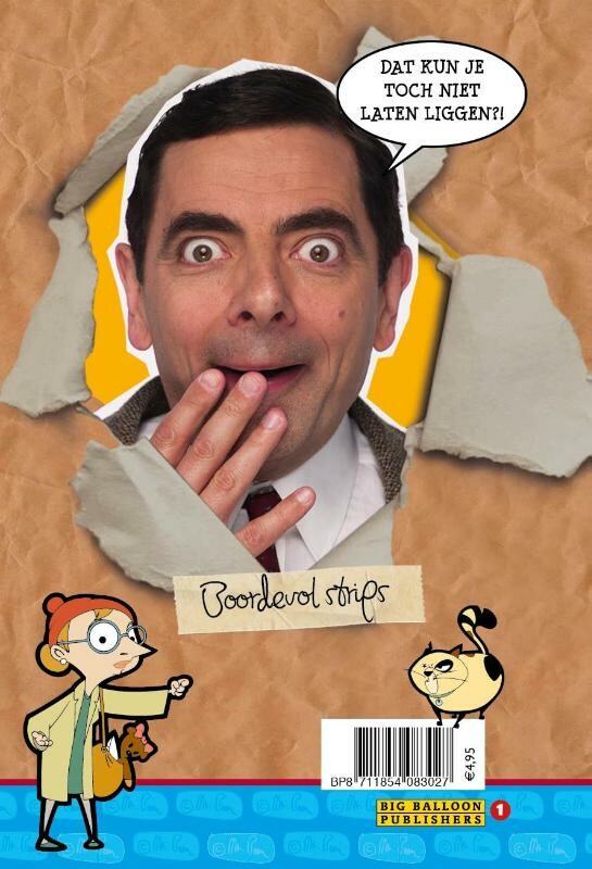 Mr Bean strippocket achterkant