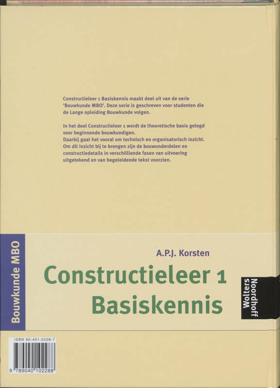 Constructieleer achterkant