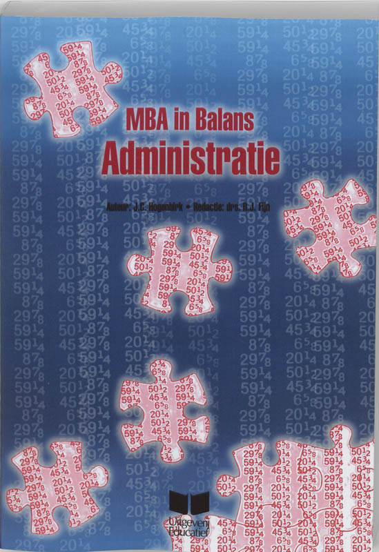 Mba In Balans / Administratie / Deel Leerlingenboek
