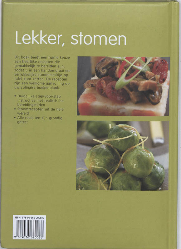 Lekker, stomen achterkant