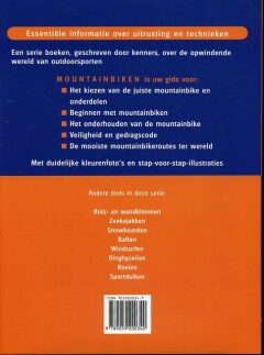 Mountainbiken / Essentiële informatie over uitrusting en technieken achterkant