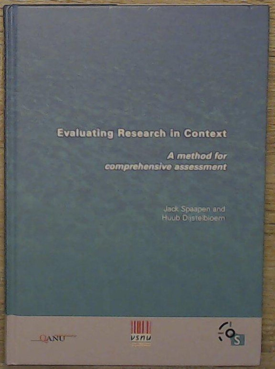 Evaluating Research in Context / COS Studies / 2006-1