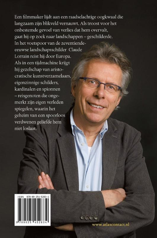 In het zwart van de spiegel achterkant