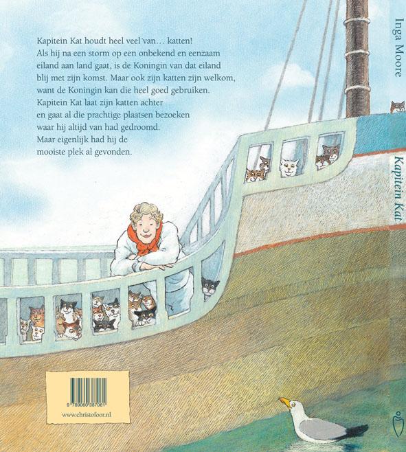 Kapitein kat Kapitein kat achterkant