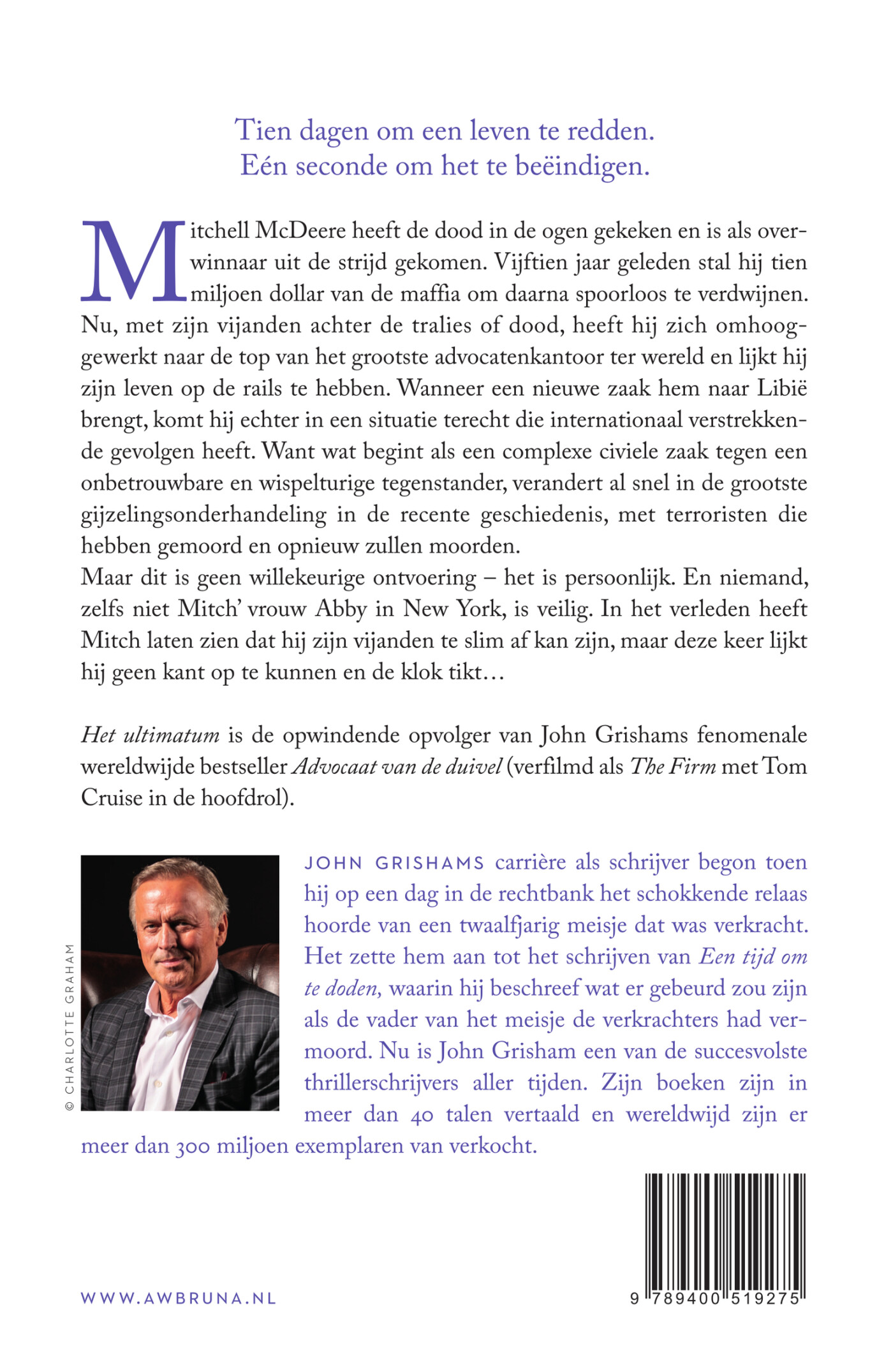 Het ultimatum achterkant