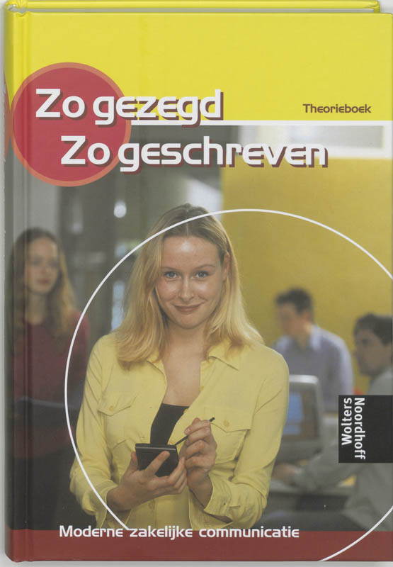 boekenbalie_9789001136222_cover Zo gezegd, zo geschreven Theorieboek