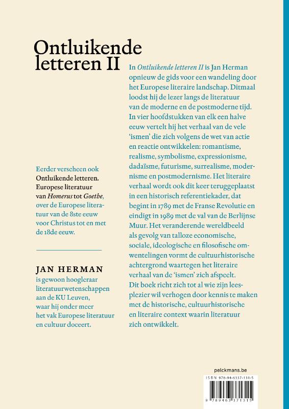 Ontluikende letteren achterkant