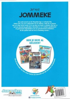 Het kistje van Sir Pimpeldon / Jommeke strip - nieuwe look / 287 achterkant