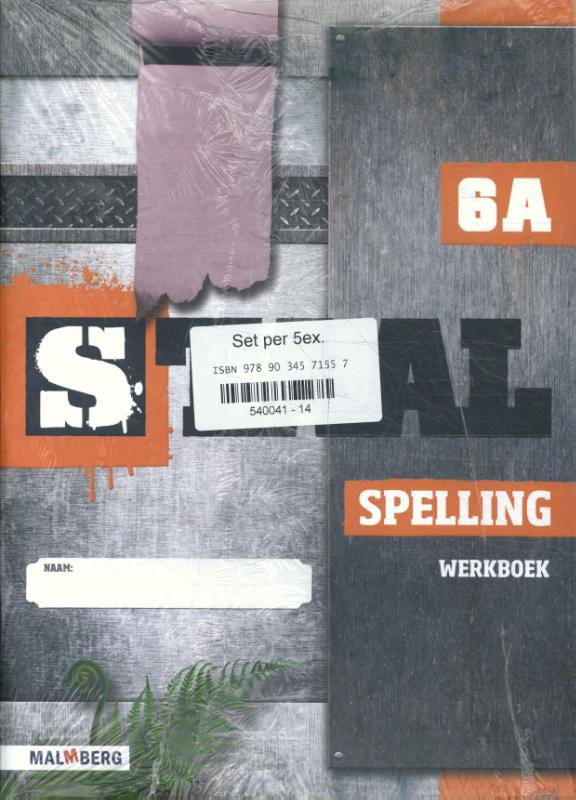 Staal spelling (set 5 ex) groep 6 werkboek a
