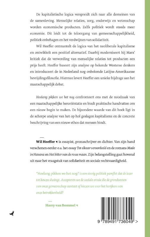 Hoelang pikken we het nog? achterkant